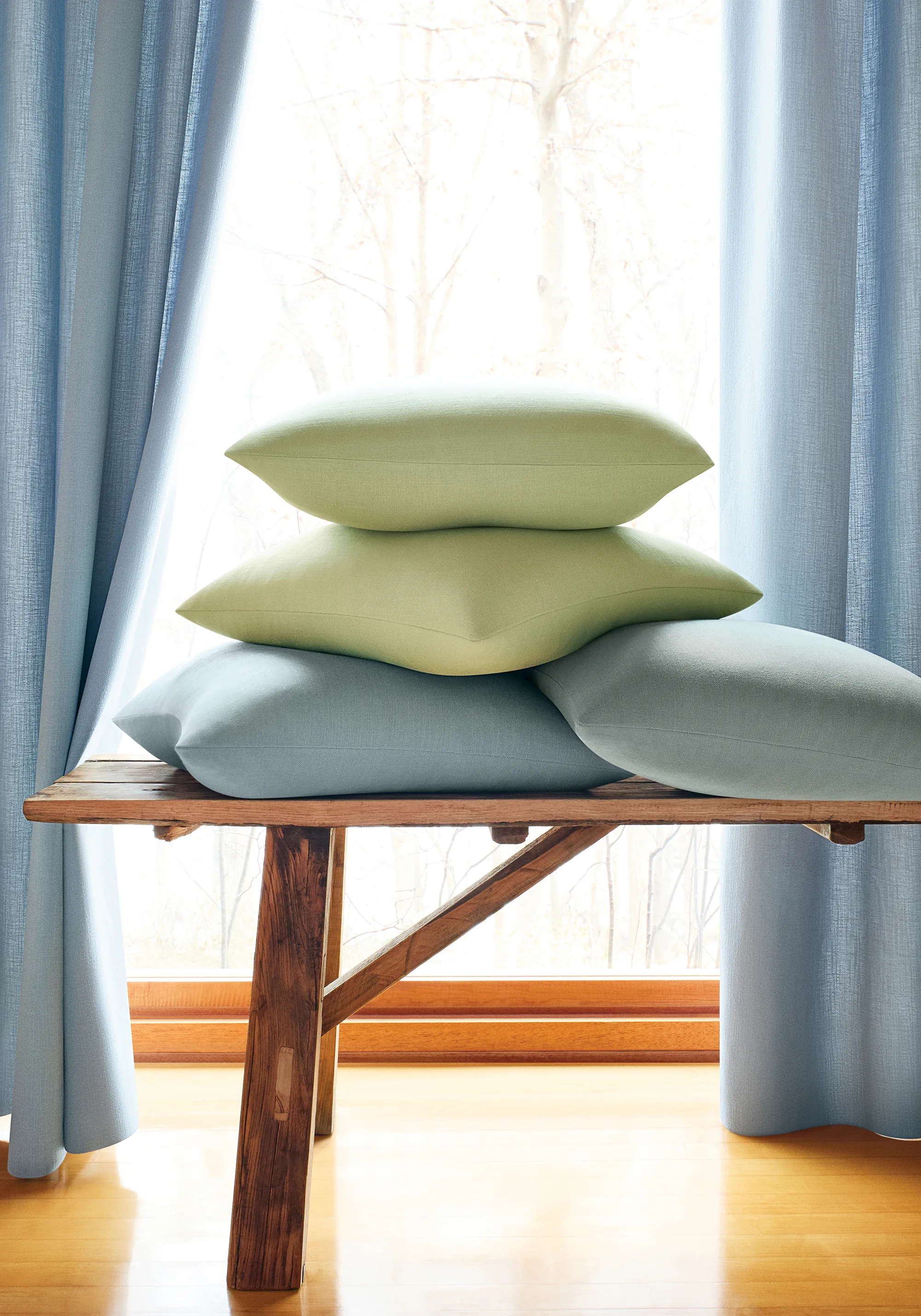 Thibaut Palisade Linen in Hyacinth (FWW7624)