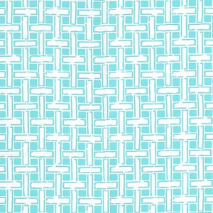 Thibaut Panama Matelasse in Aqua (W81641)