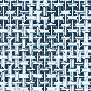 Thibaut Panama Matelasse in Navy (W81643)