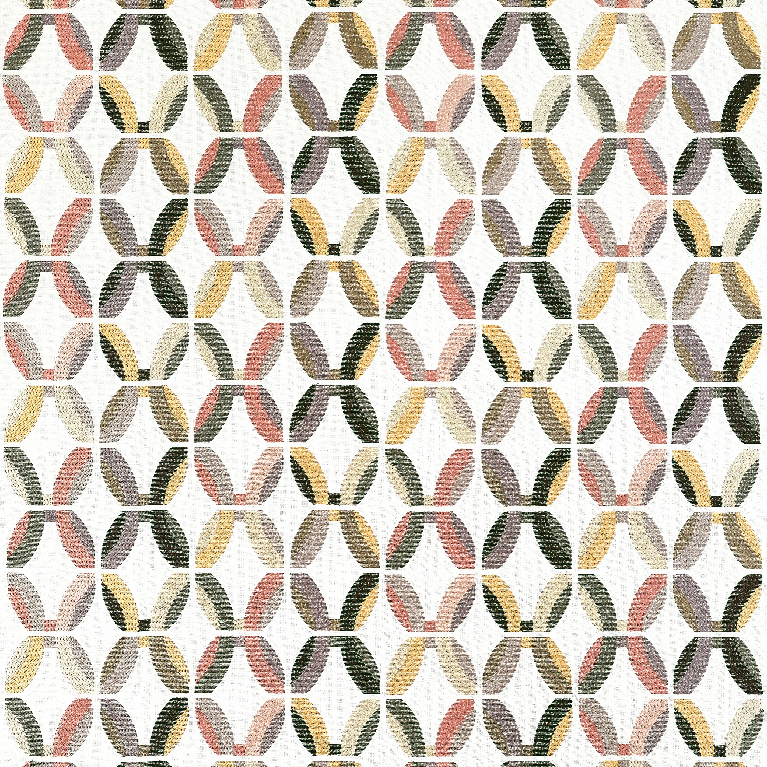 W745002 | Passageway Embroidery – Apricot and Ginger