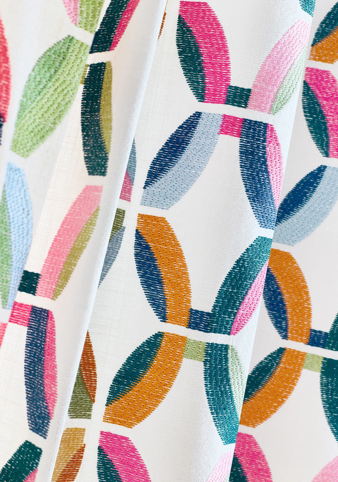 Thibaut Passageway Embroidery in Brights (W745003)