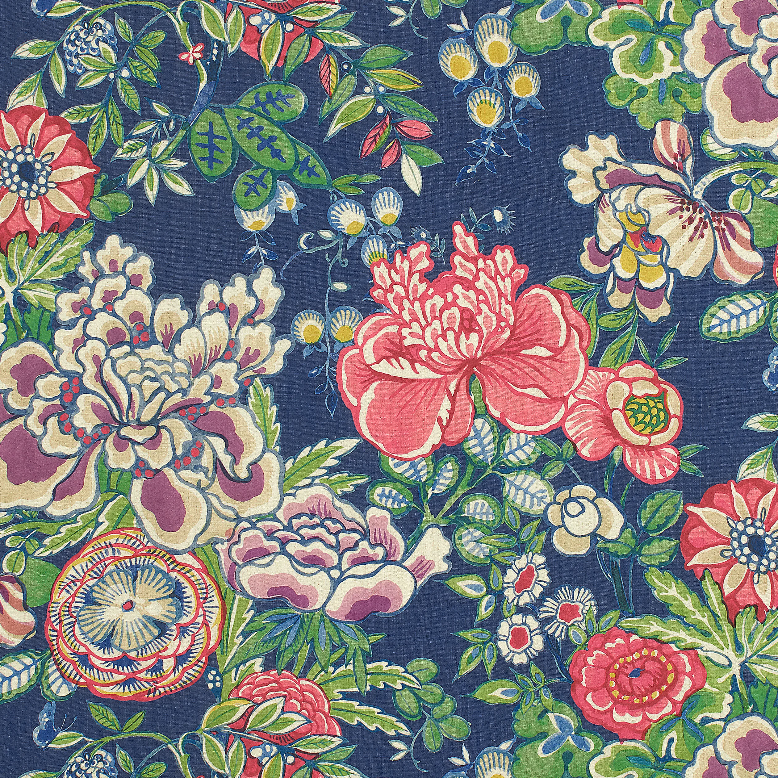 F942015 | Peony Garden – Navy