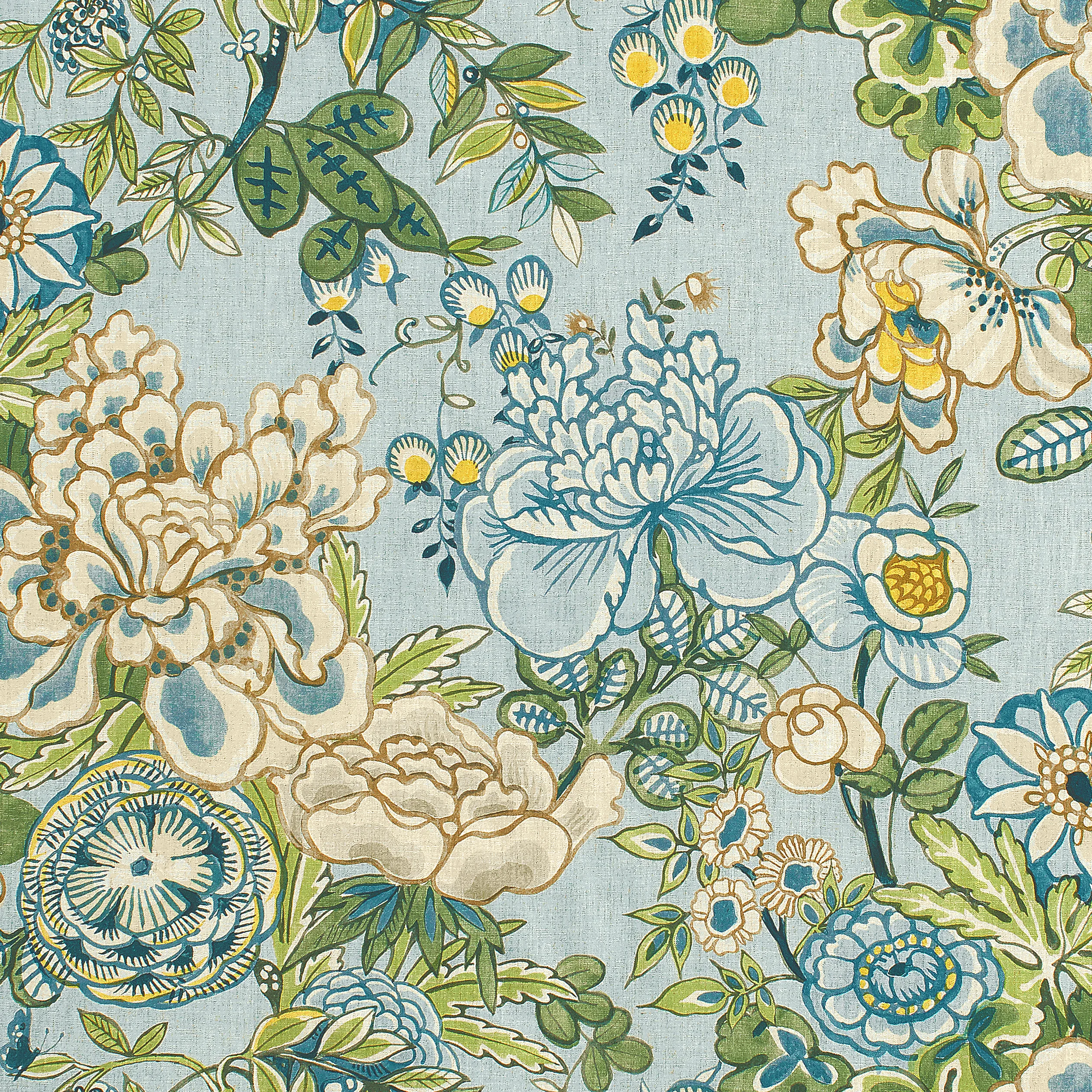 F942020 | Peony Garden – Spa Blue