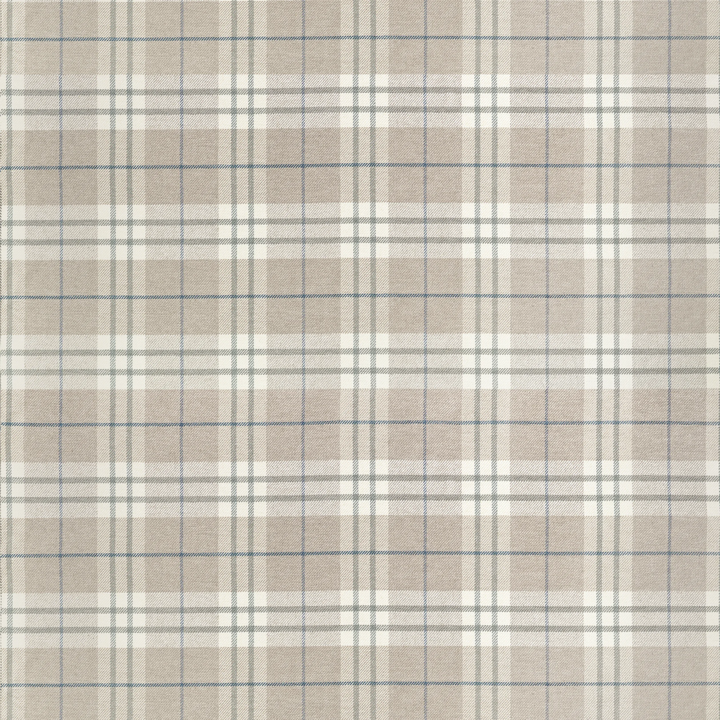 Thibaut Percival Plaid in Flax (W711326)
