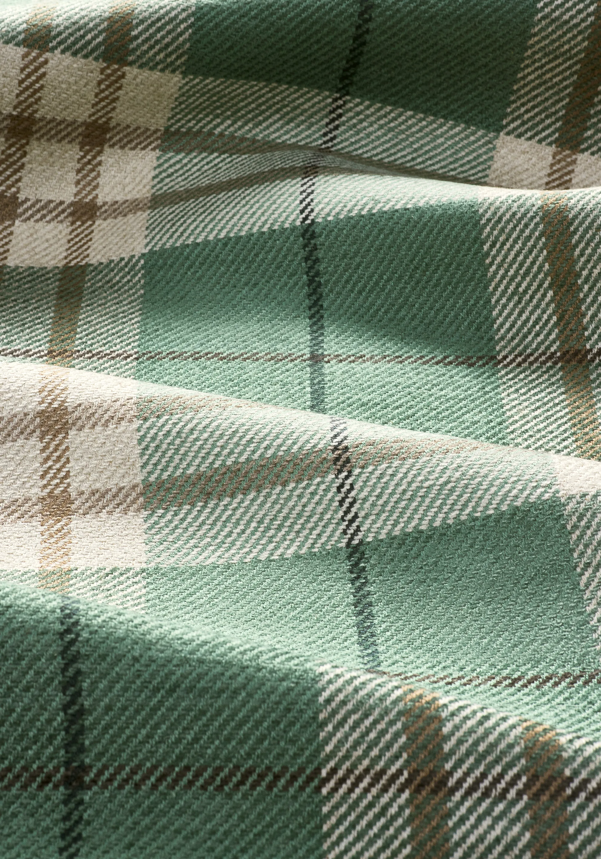 Thibaut Percival Plaid in Pine (W711328)