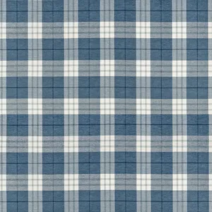 Thibaut Percival Plaid in True Blue (W711329)