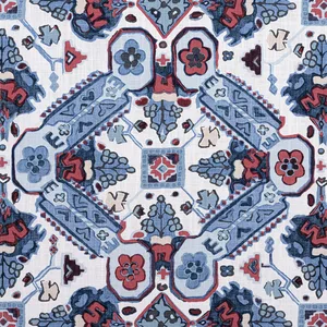 Thibaut Persian Carpet in Blue and White (F910824)