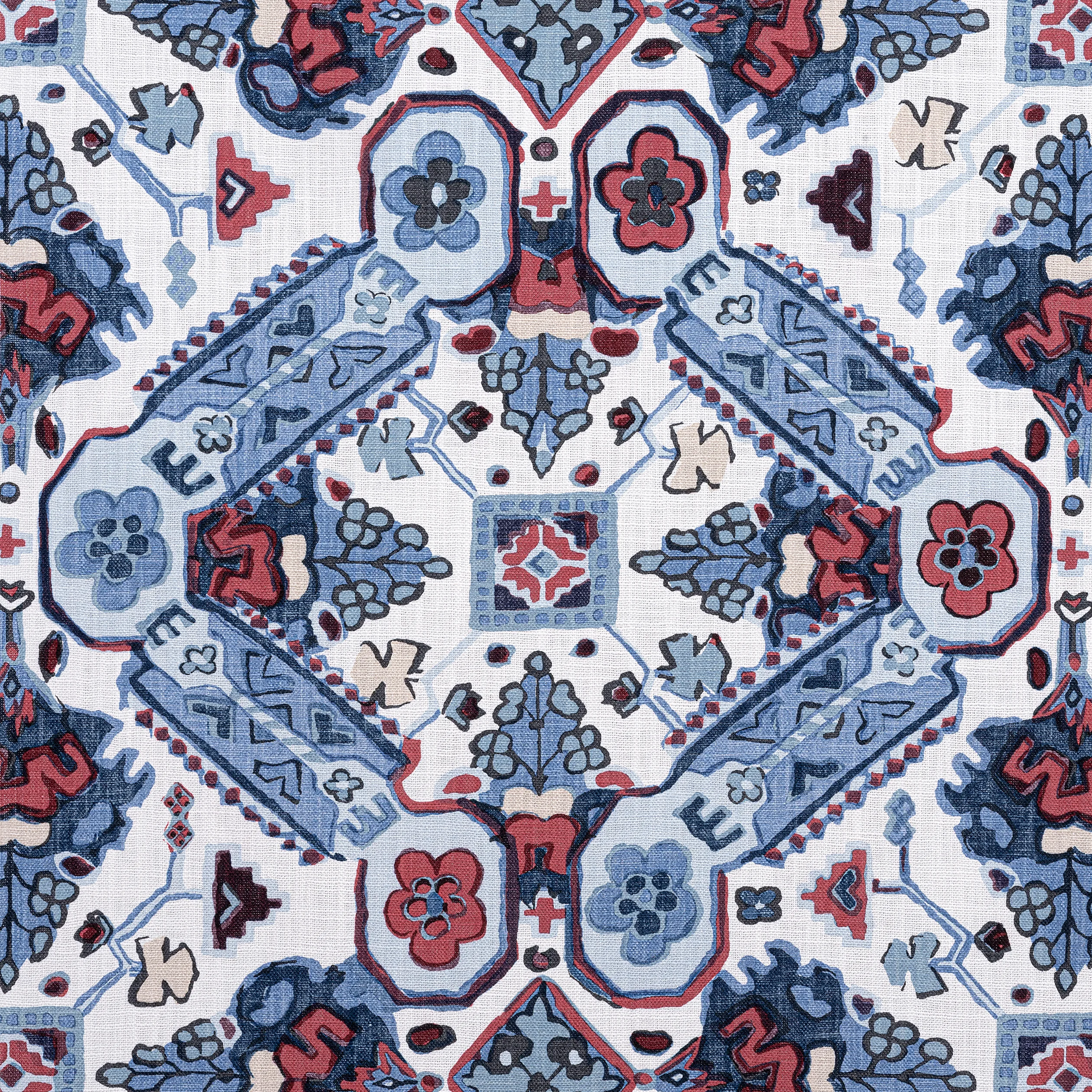 F910824 | Persian Carpet – Blue and White