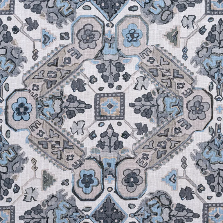 Thibaut Persian Carpet in Grey and Beige (F910828)