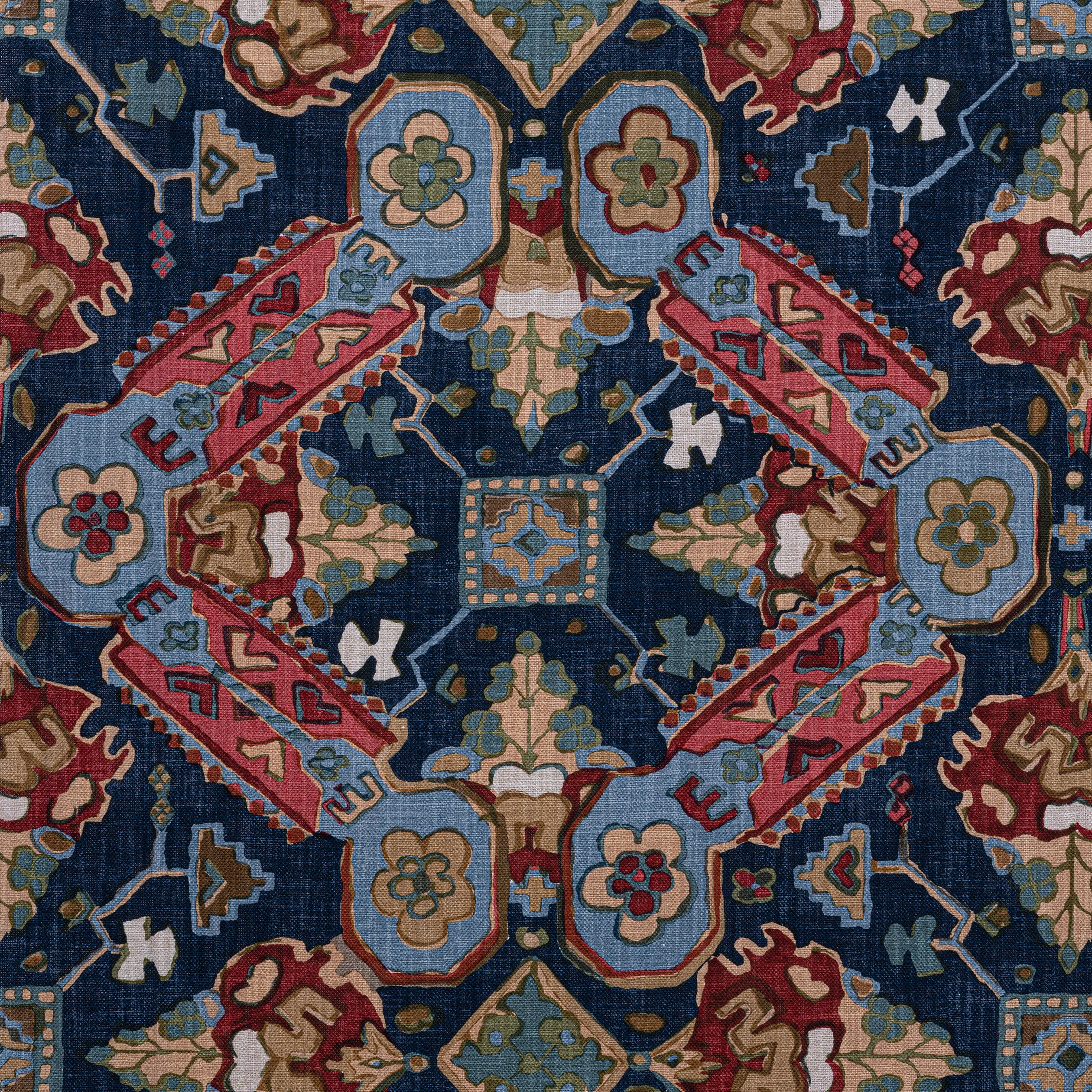 F910829 | Persian Carpet – Navy