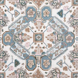 Thibaut Persian Carpet in Spa Blue (F910825)