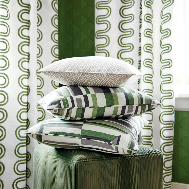 Anna French Petit Arbre in Flax on White (AF9633)
