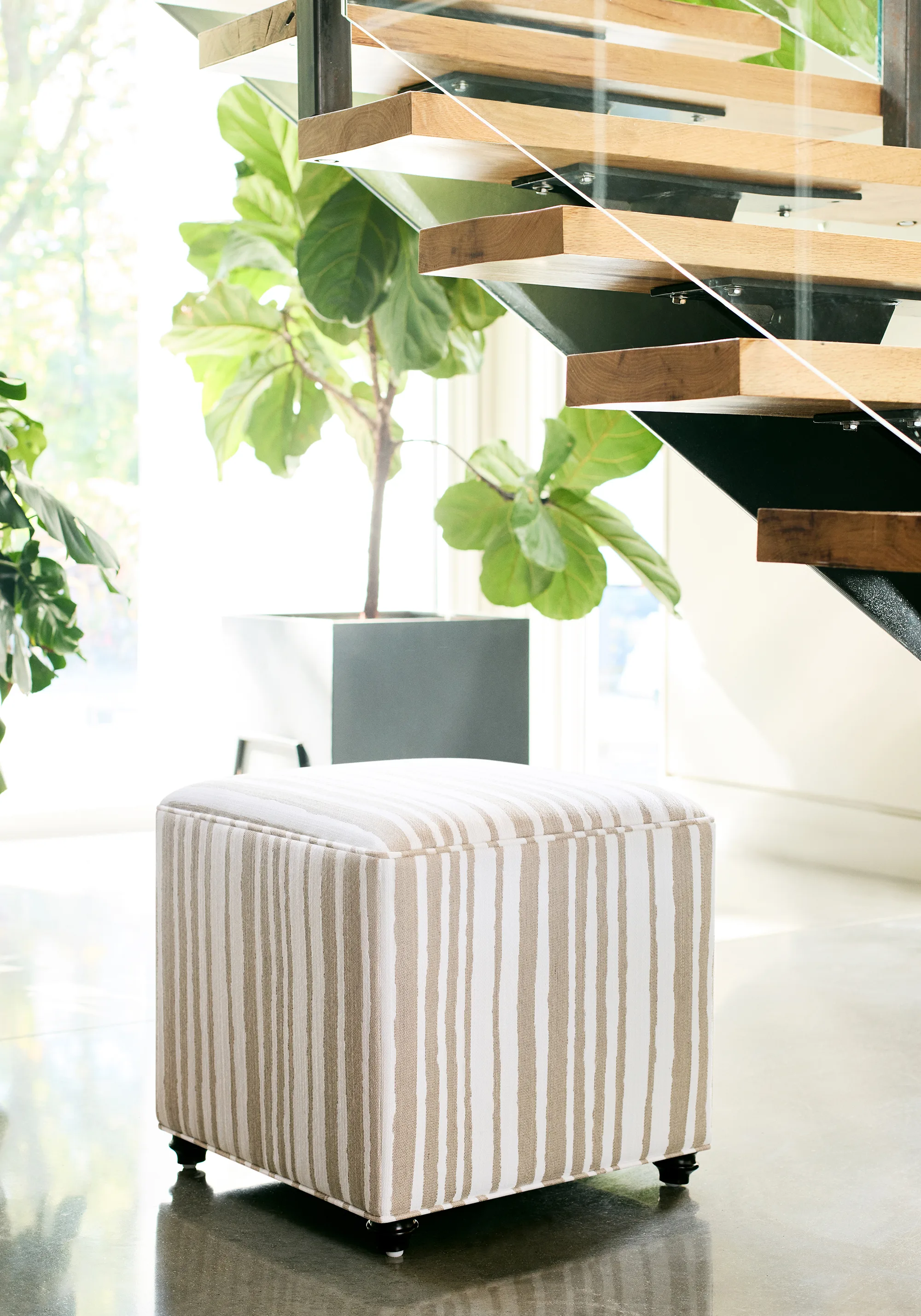 Thibaut Pintado Stripe in Sand (W8500)
