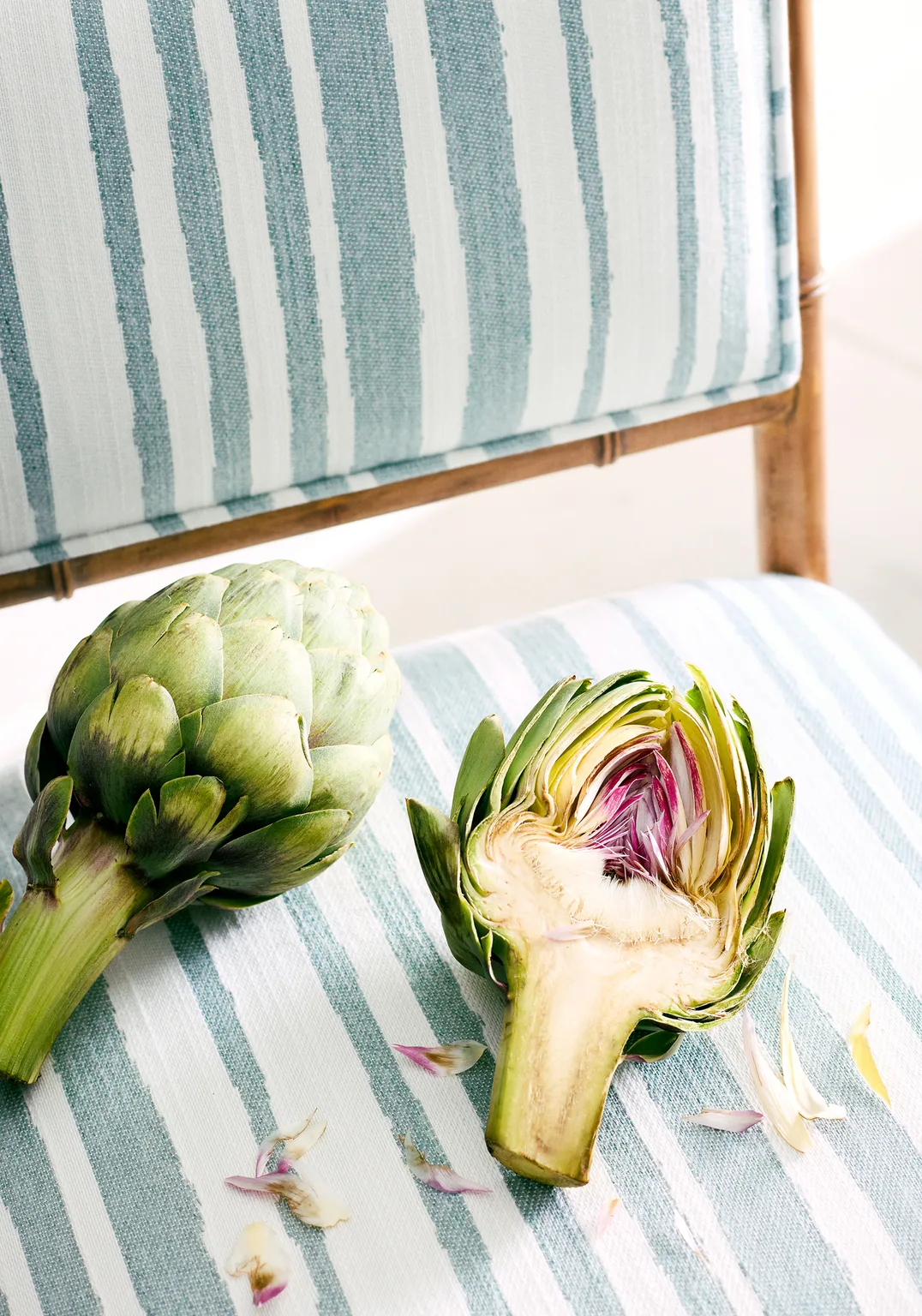 Thibaut Pintado Stripe in Seafoam (W8502)