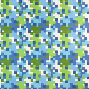 Thibaut Pixel in Blue and Green (F945044)