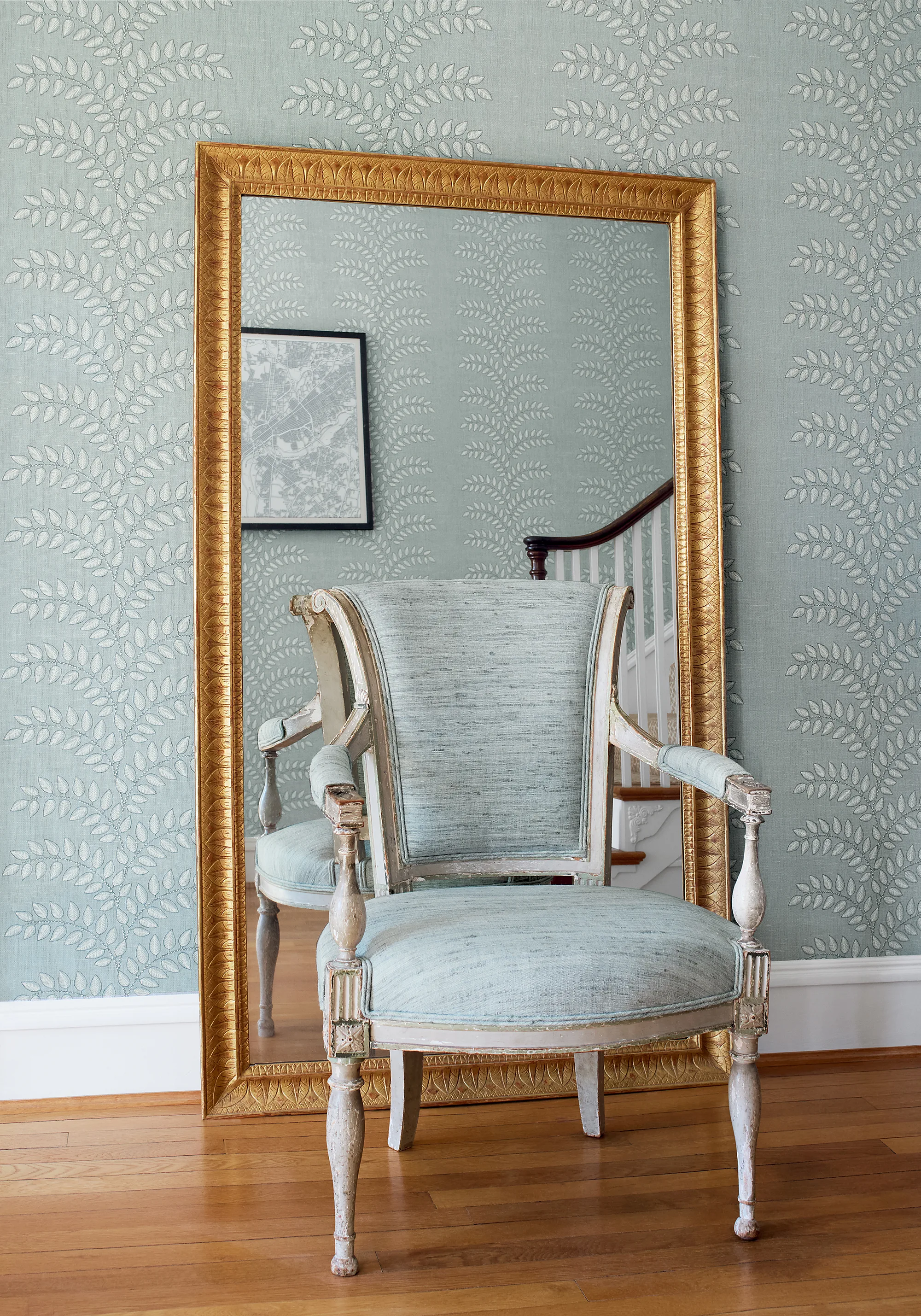 Anna French Pradesh in Blue Slate (AW16114)