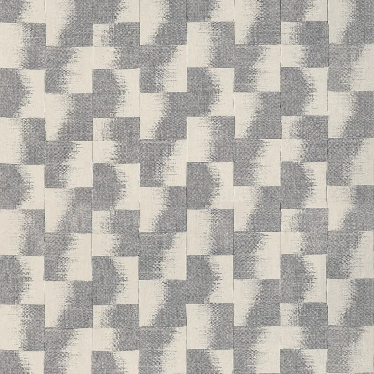 Thibaut Raffia Squares in Graphite (F924430)