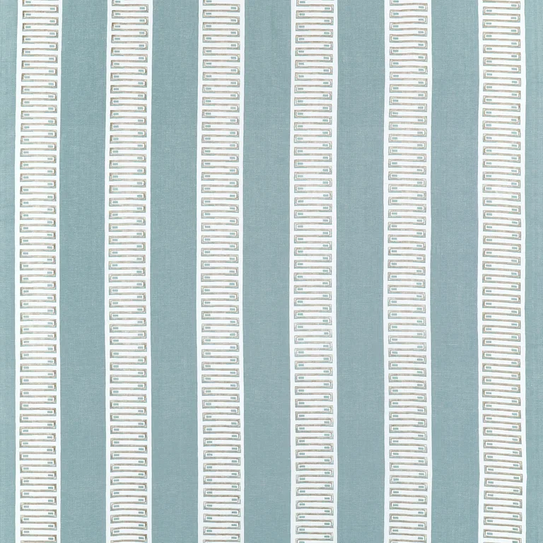 Thibaut Raritan Line Embroidery in Spa Blue (W714630)