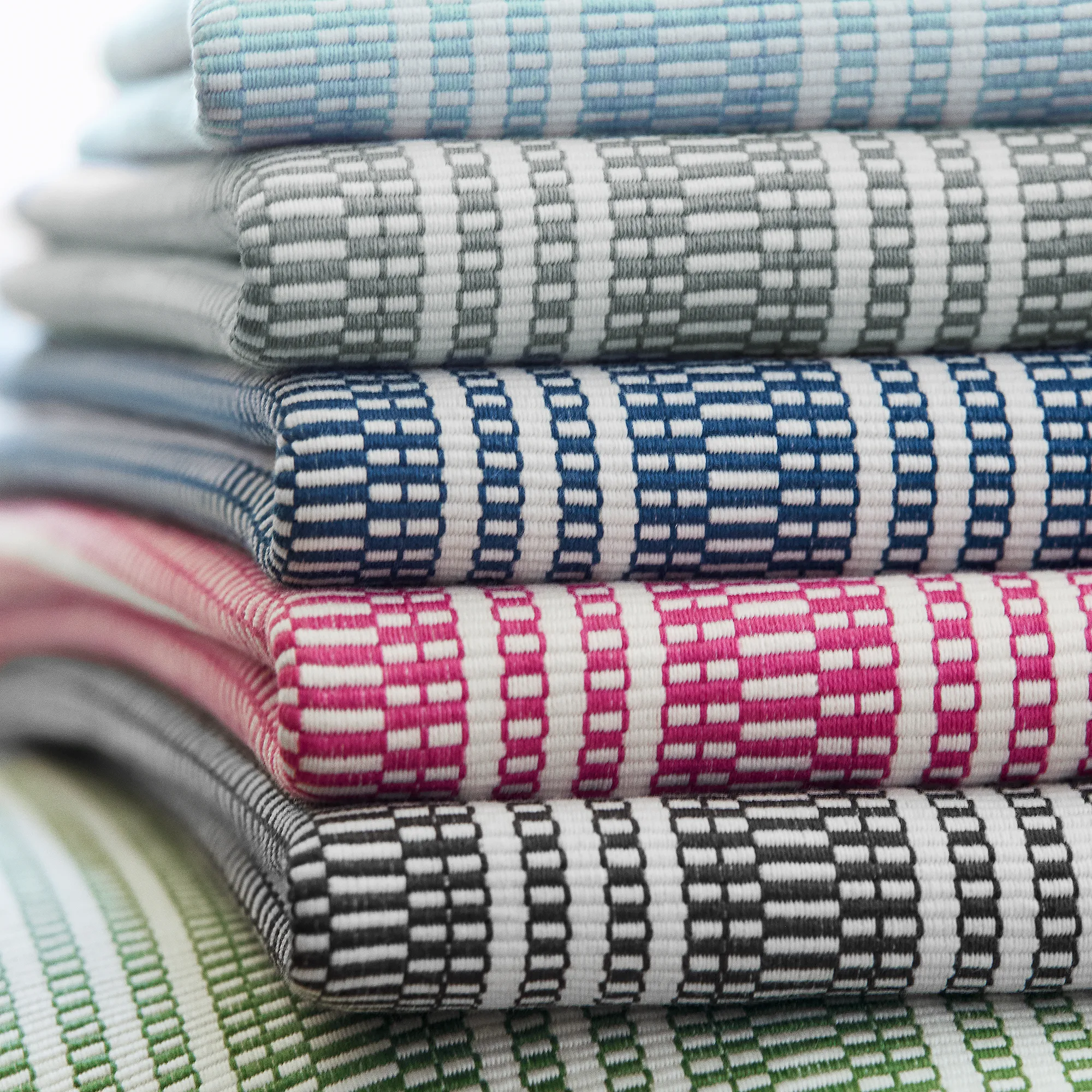 Anna French Reed Stripe in Grey (AW9846)