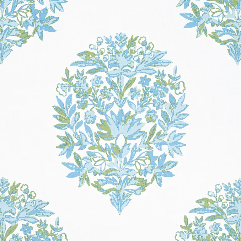 Thibaut Ridgefield in Green and Spa Blue (F914323)