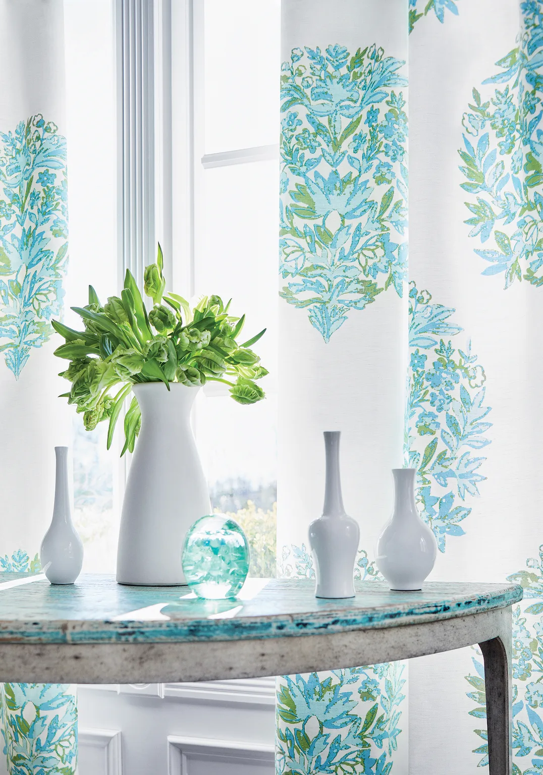 Thibaut Ridgefield in Green and Spa Blue (F914323)