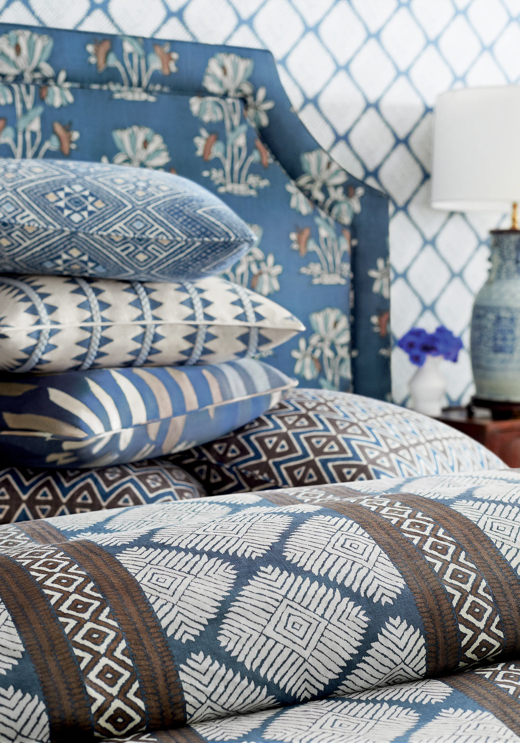 Thibaut Rio Grande in Blue and Beige (F913211)