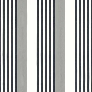 Thibaut Riviera Stripe in Sterling and Charcoal (FWW81769)