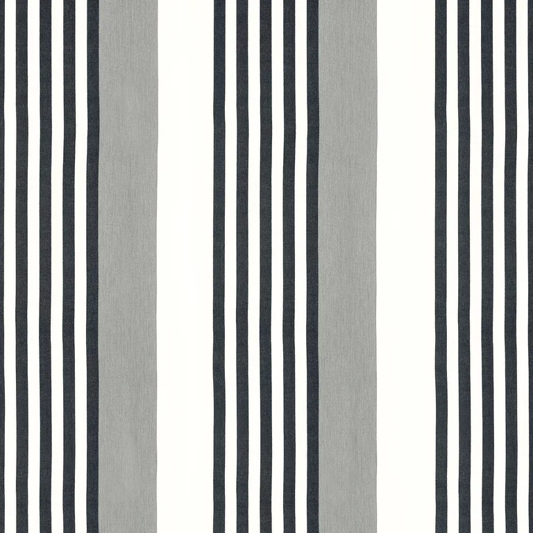 Thibaut Riviera Stripe in Sterling and Charcoal (FWW81769)