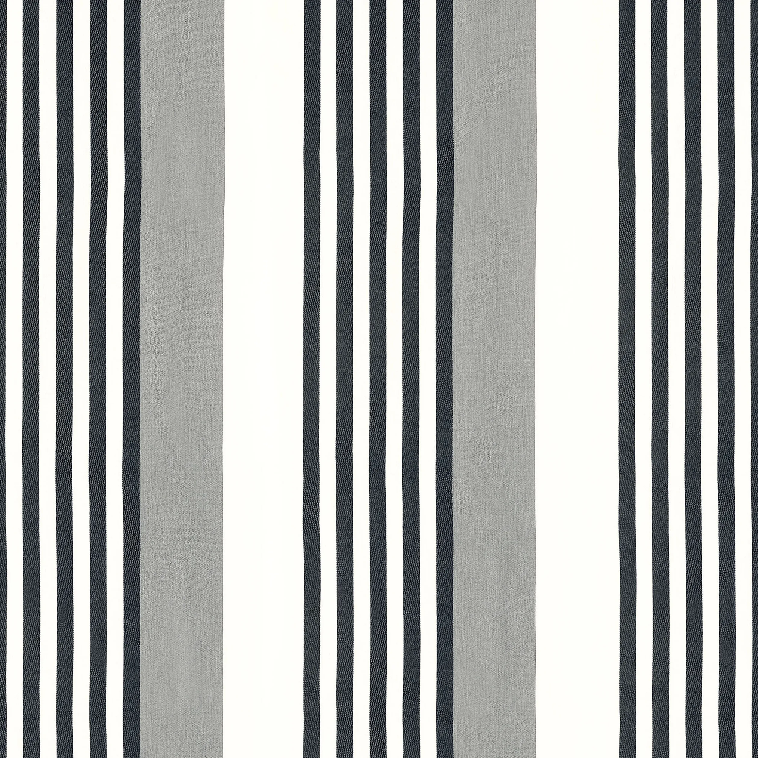 Thibaut Riviera Stripe in Sterling and Charcoal (FWW81769)