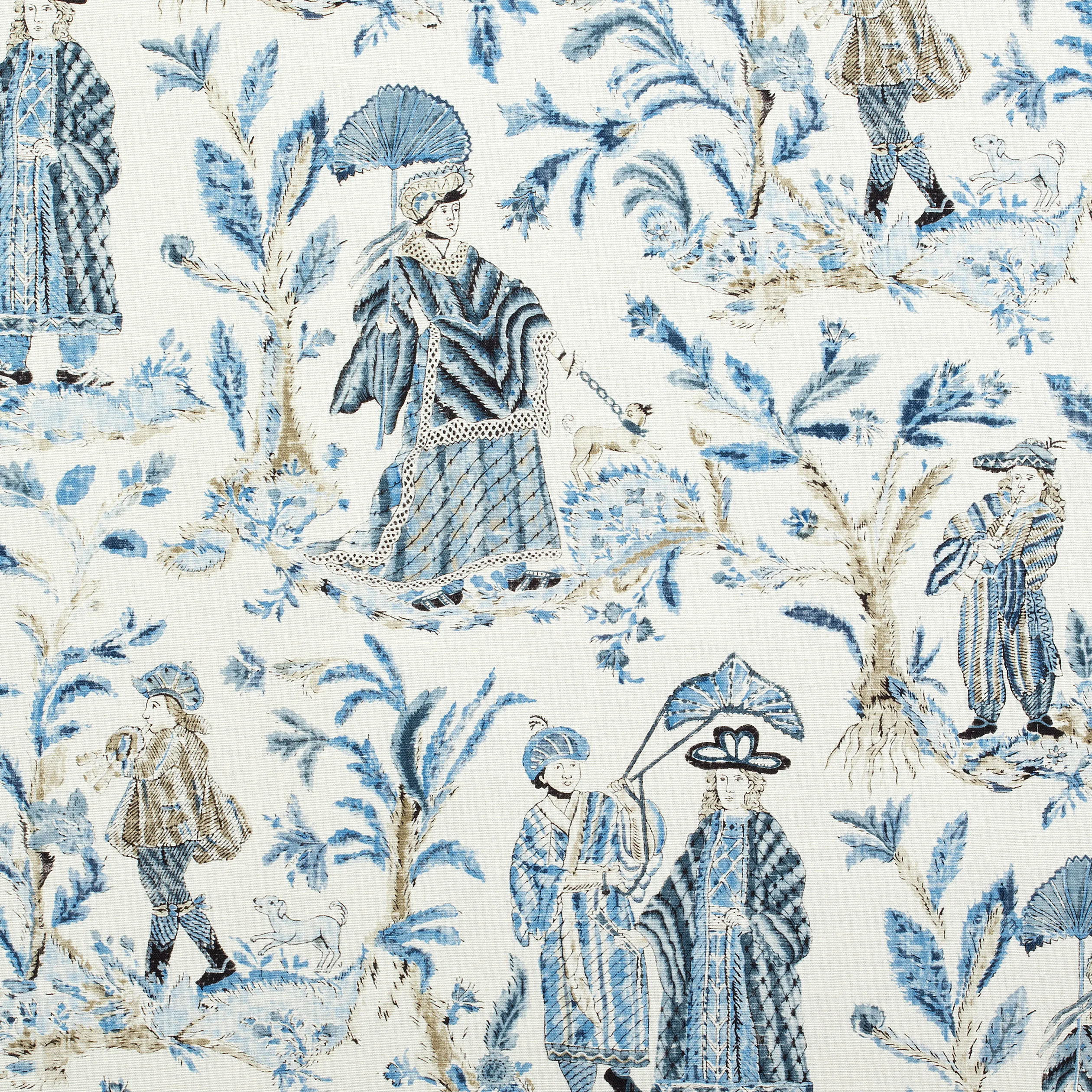Thibaut Royale Toile in Blue (F972573)