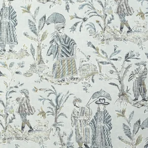 Thibaut Royale Toile in Grey (F972576)