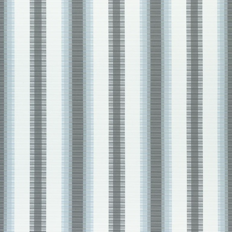 Thibaut Samba Stripe in Charcoal and Mineral (W74667)