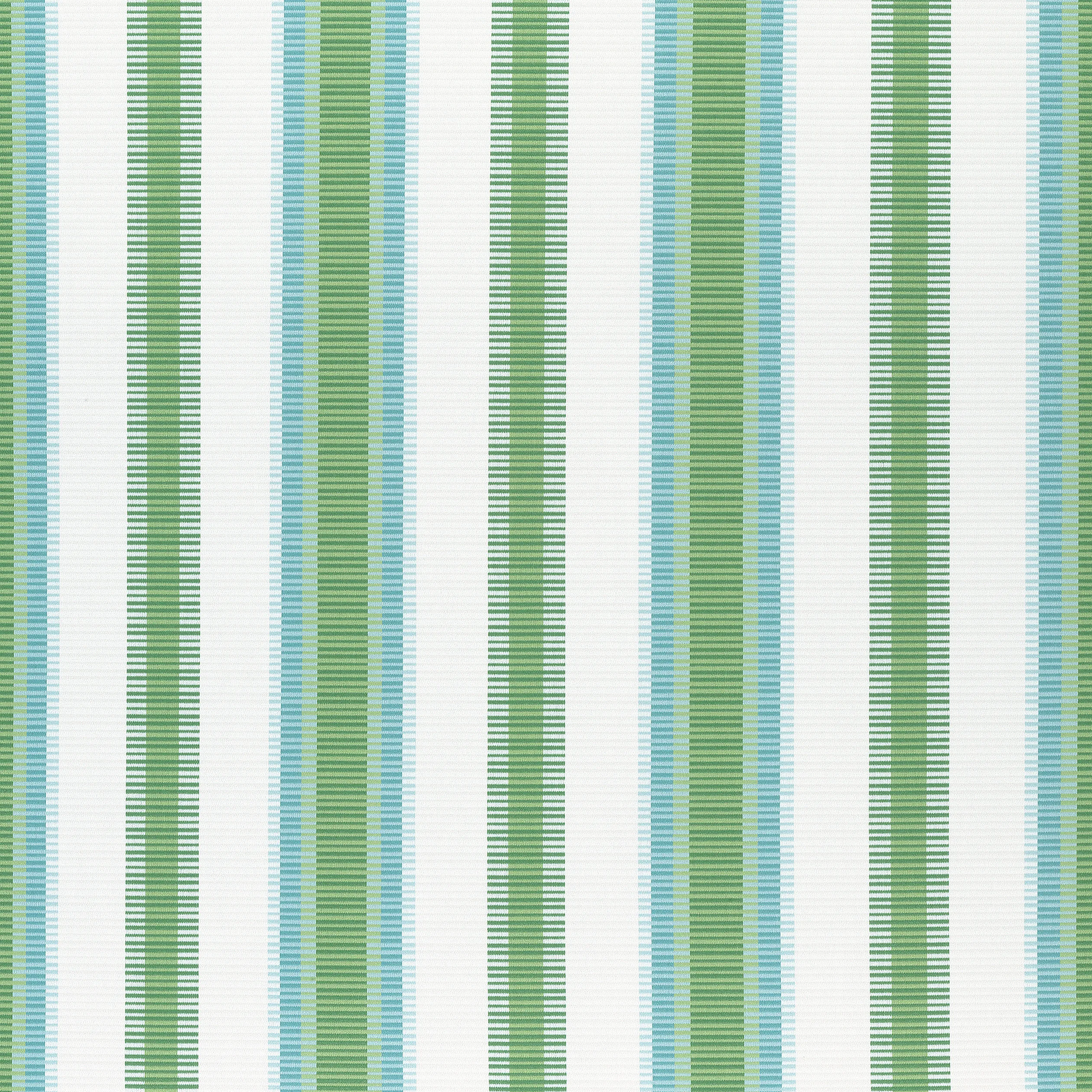 W74672 | Samba Stripe – Kelly Green and Pool