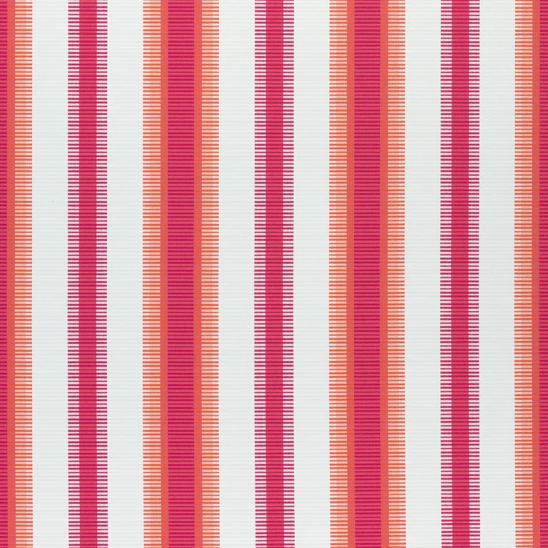 Thibaut Samba Stripe in Magenta and Coral (W74666)