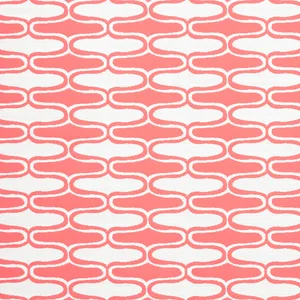 Thibaut Saraband in Coral (W8532)
