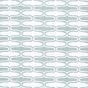 Thibaut Saraband in Seafoam (W8530)