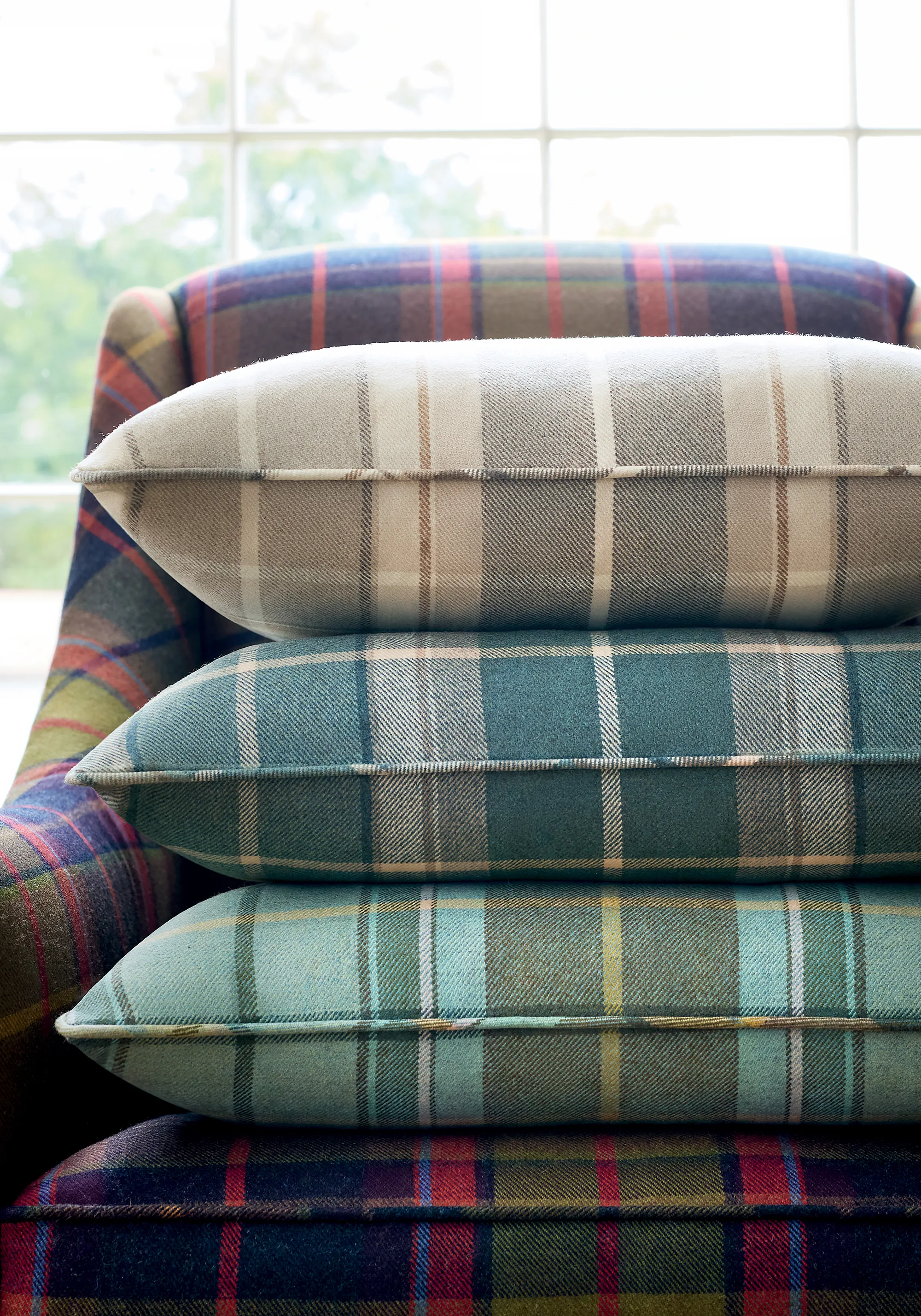 Thibaut Scot's Plaid in Sage (W710535)