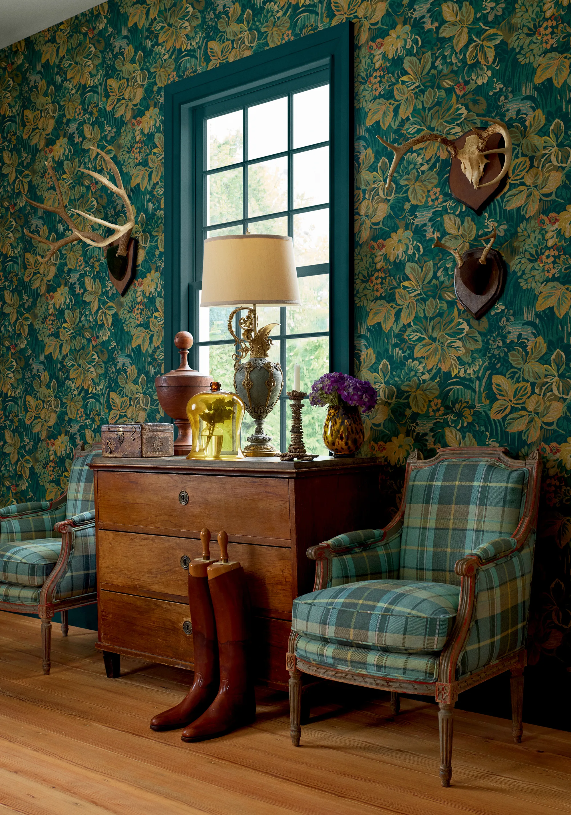 Thibaut Scot's Plaid in Sage (W710535)