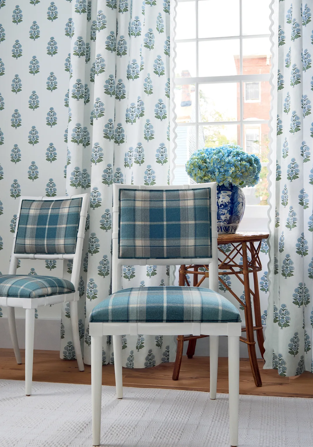 Thibaut Scot's Plaid in Spa Blue (W710534)