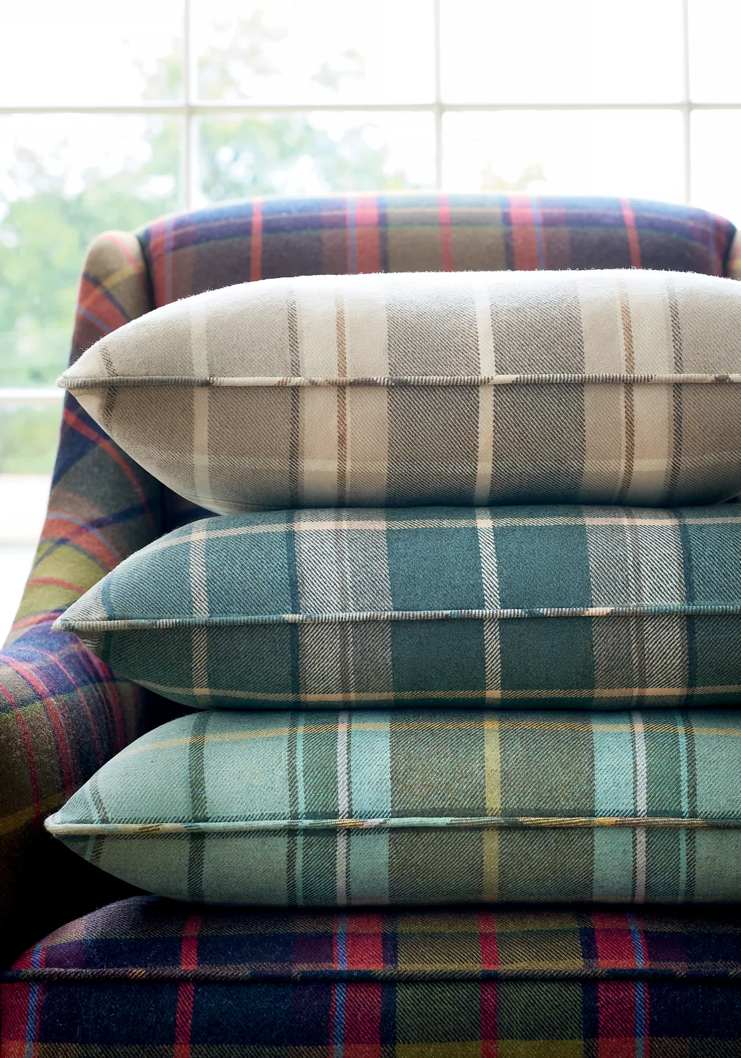 Thibaut Scot's Plaid in Spa Blue (W710534)