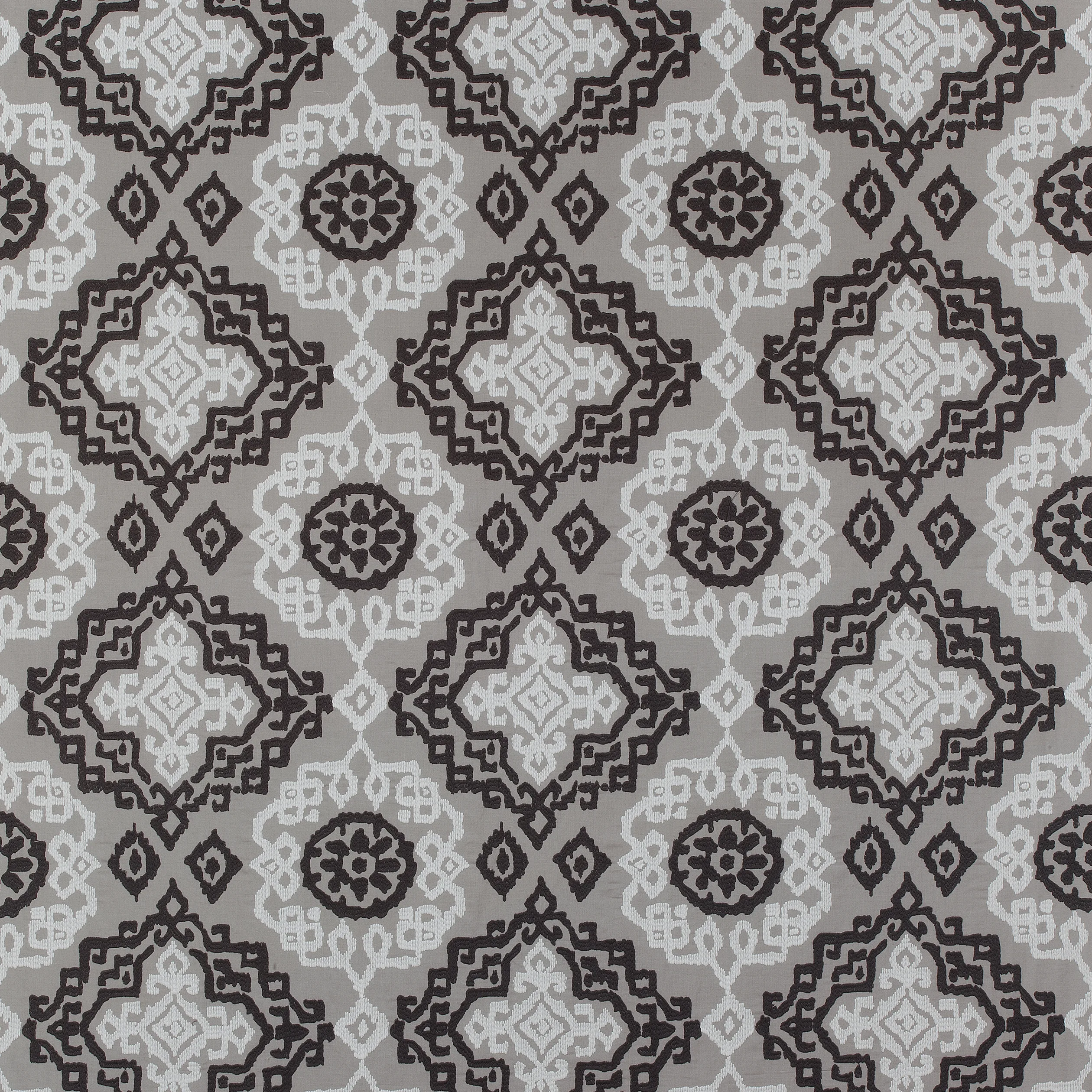 Anna French Scottsdale Embroidery in Grey and Black (AW73018)