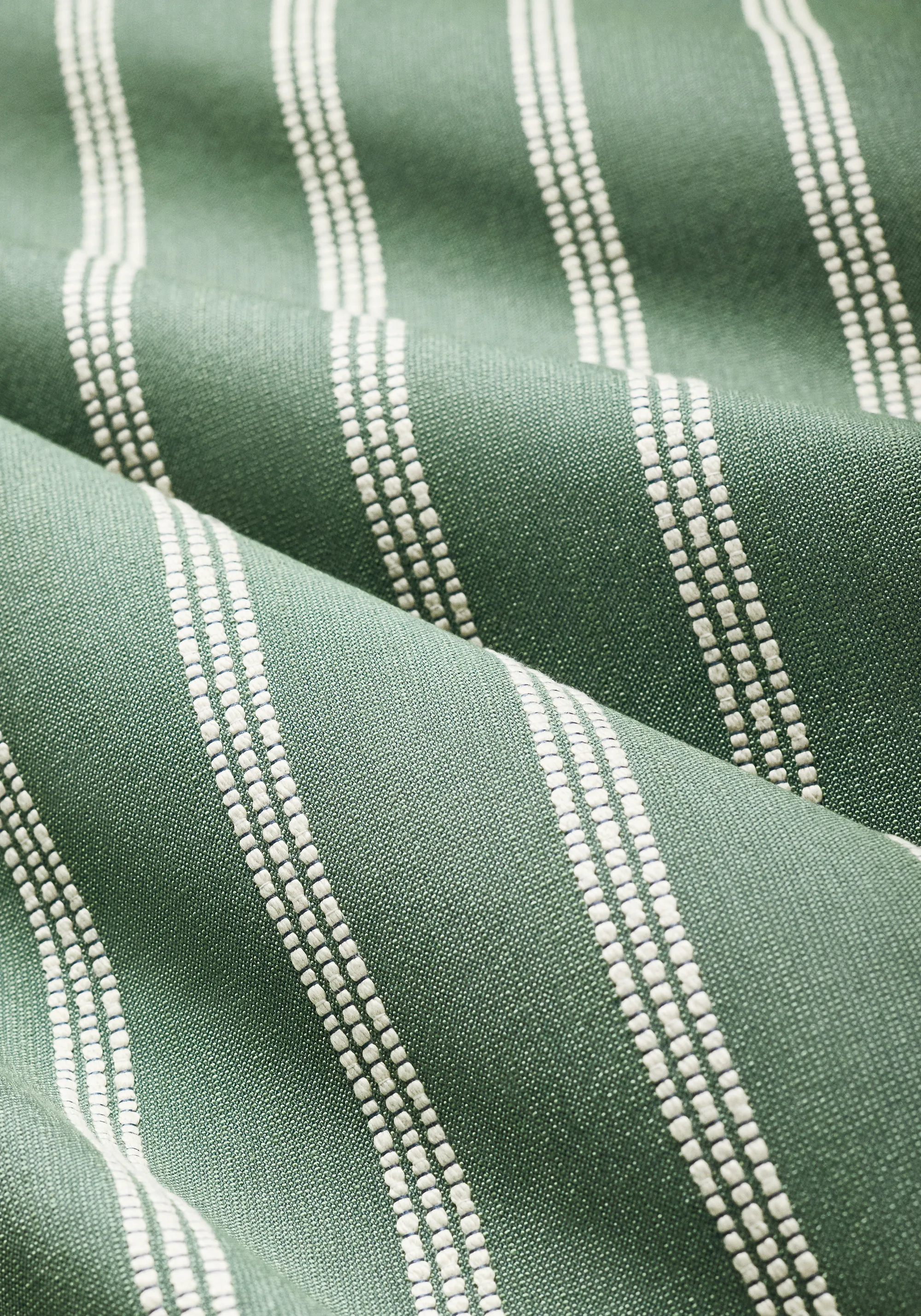 Thibaut Seaside Stripe in Pine (W81784)