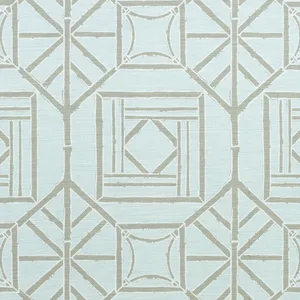 Thibaut Shoji Panel in Aqua (F975519)