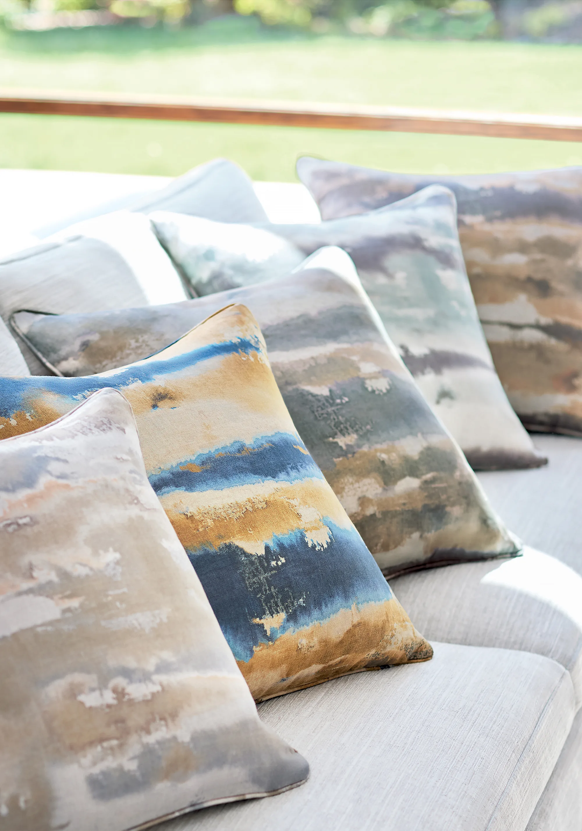 Thibaut Silver Lining in Graphite (F924422)
