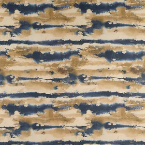 Thibaut Silver Lining in Indigo and Gold (F924419)