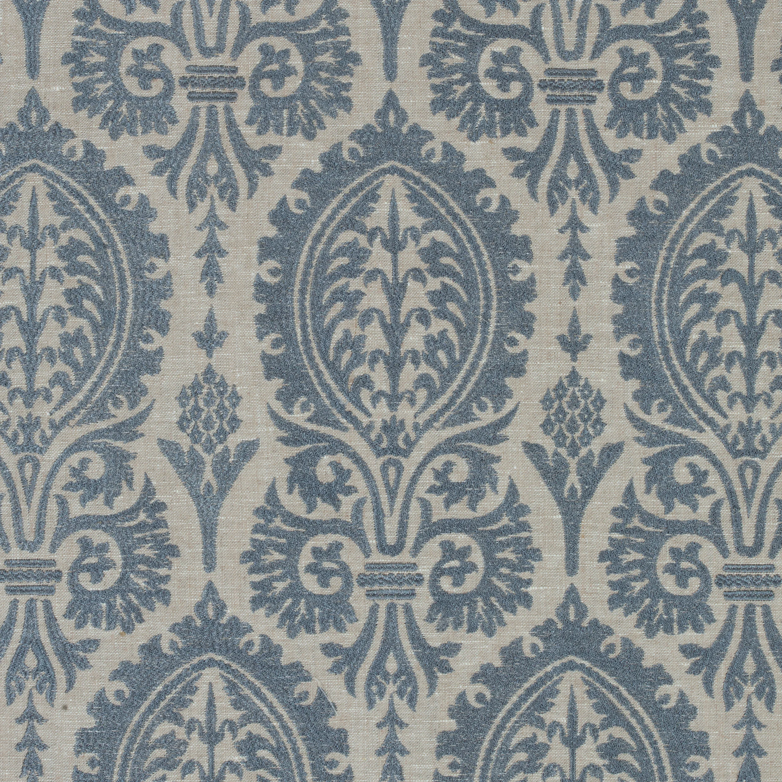 Thibaut Sir Thomas Embroidery in Slate Blue (W772571)