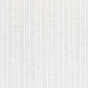 Thibaut Southport Stripe in Flax and Grey (W73492)