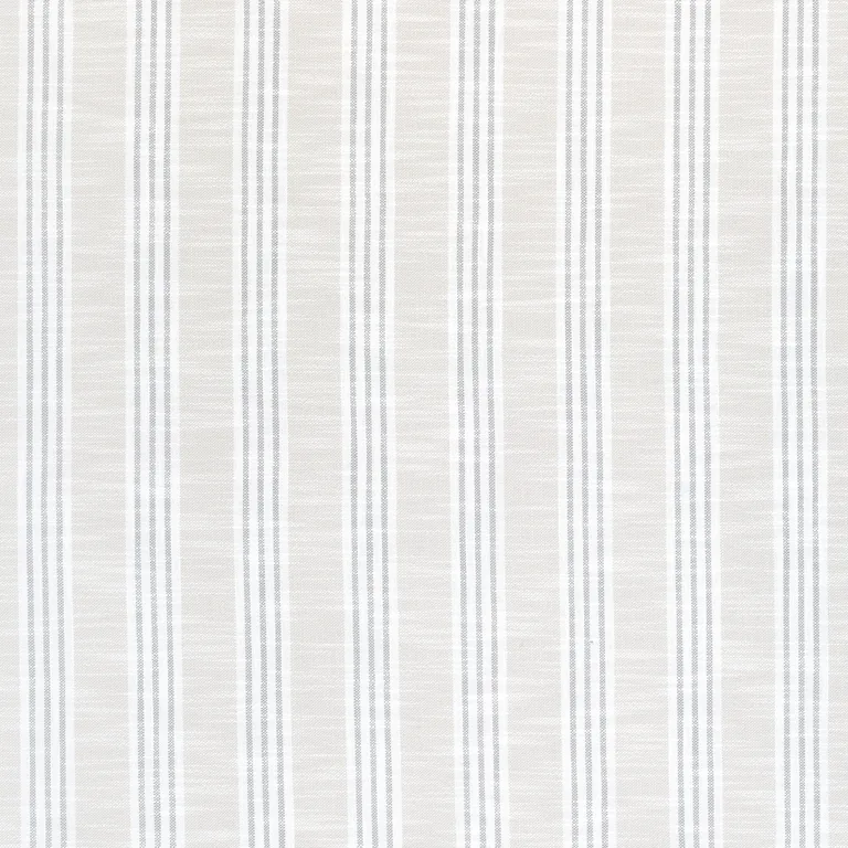 Thibaut Southport Stripe in Flax and Grey (W73492)