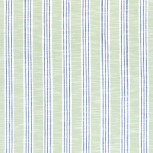 Thibaut Southport Stripe in Green Apple and Royal (W73486)