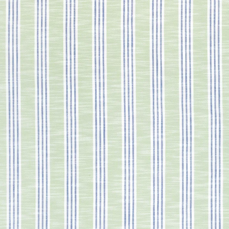Thibaut Southport Stripe in Green Apple and Royal (W73486)